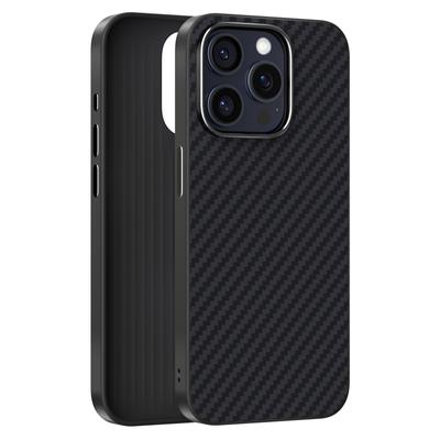 ABEEL Чехол для iPhone 14 Pro Max, совместимый с MagSafe, задняя крышка с текстурой углеродного волокна