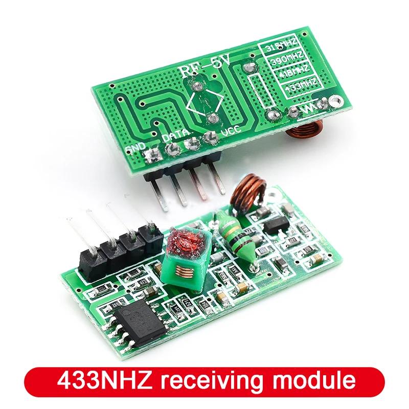 1/2/5 шт. 315 МГц 433 МГц RF Модуль Передатчика и Приемника для Arduino/ARM/MCU WL Diy 315 МГЦ/433 МГЦ Беспроводной