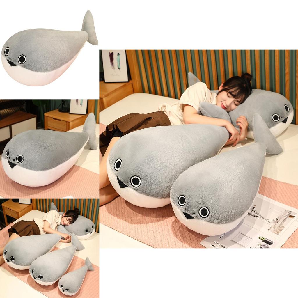 Delightful Sakaban Fish Plush Toy Unique Design Snuggly Body Pillow For Comfortable Sleep