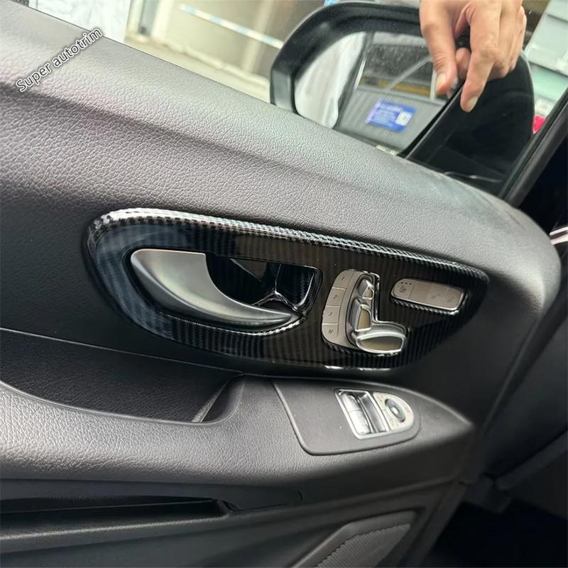 Water Cup Panel / Handle Bowl Frame / Side Air AC Vent / Steering Wheel Cover Trim Accessories For Mercedes-Benz Vito 2024 2025