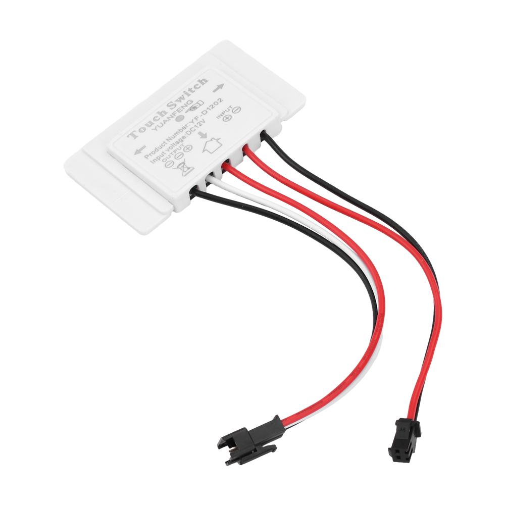 Сенсорный выключатель DC 12V 5A 60W Светодиодный Умный Одноклавишный Выключатель для Зеркала в Ванной Комнате Сенсорный Диммер