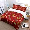 Festive gingerbread holiday charm Bedding sets Duvet cover sets Duvet covers Pillowcases(1*Duvet Cover 2*Pillowcases without duvet insert)
