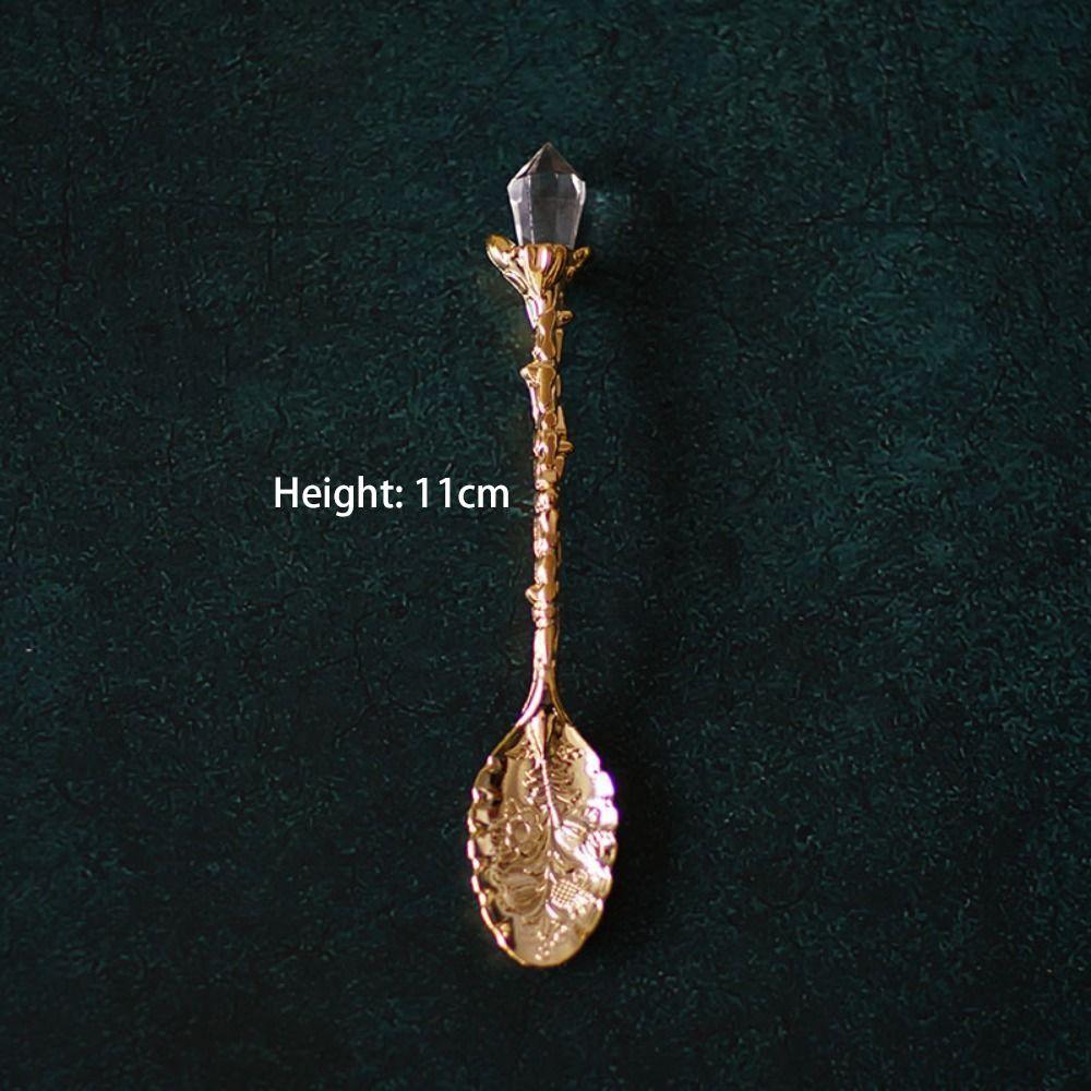 Посуда в королевском стиле Цинк Цинковый сплав Кухонные принадлежности Ложка для сахара Чайная ложка Кофейная ложка Десертная ложка