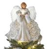 Christmas Tree Angel Decoration With Light String Christmas Tree Top Angel Pendant Tree Topper LED Glowing DecoFor Christmas
