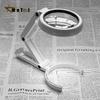 5X/10X Handheld Magnifier with LED Light and Stand USB Powered Illuminated Magnifying Glass for Electronics Repair Tool