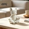 Подставка для очков 3D-печать Бульдог Подставка для очков Креативная Собака-медитатор Устойчивая Персонализированное украшение для стола Настольное украшение для очков