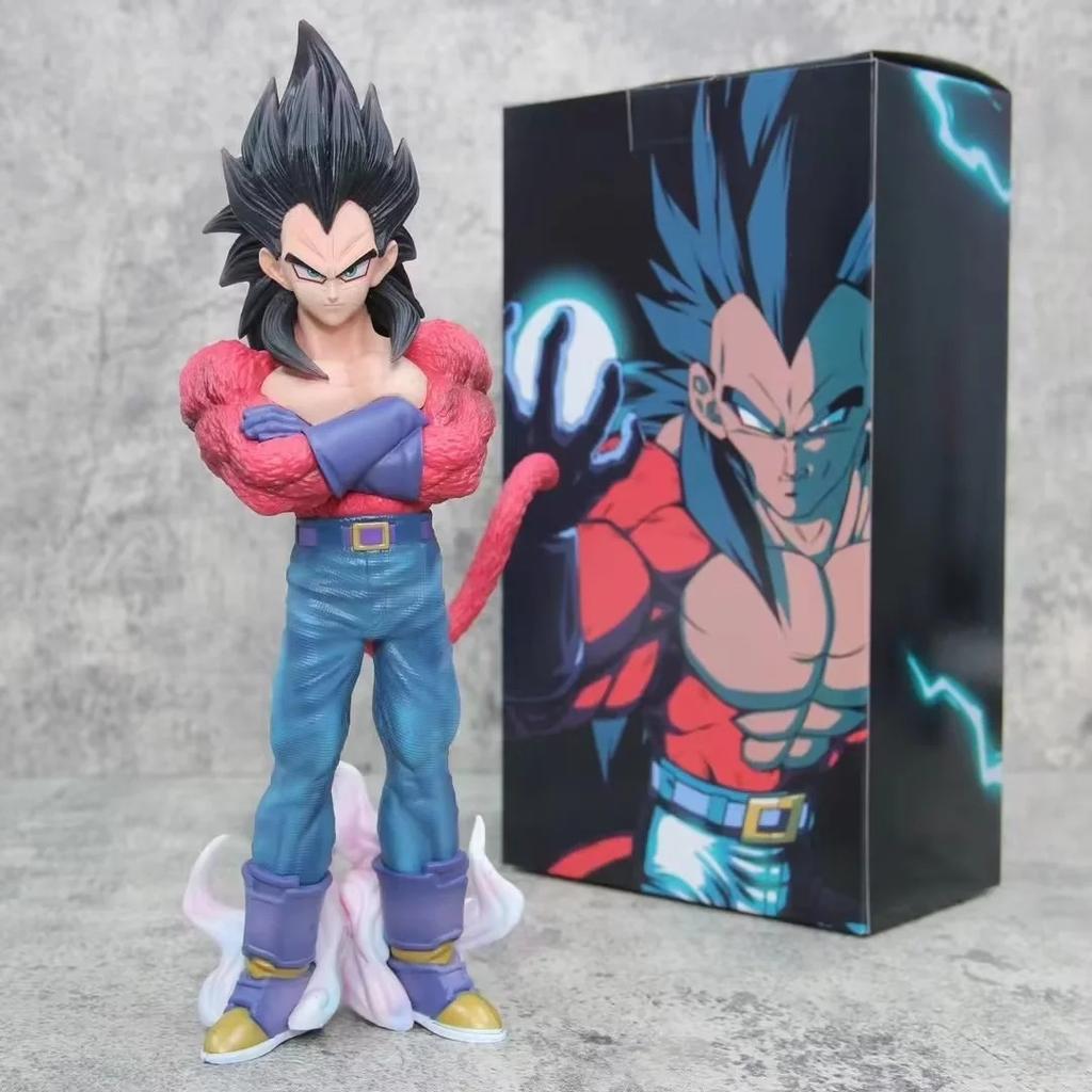 29 см Dragon Ball Веджета Супер Сайян 4 Стоячая Поза Аниме Фигурка Модель Gk Статуя Коллекция Настольное Украшение Орнамент Игрушка