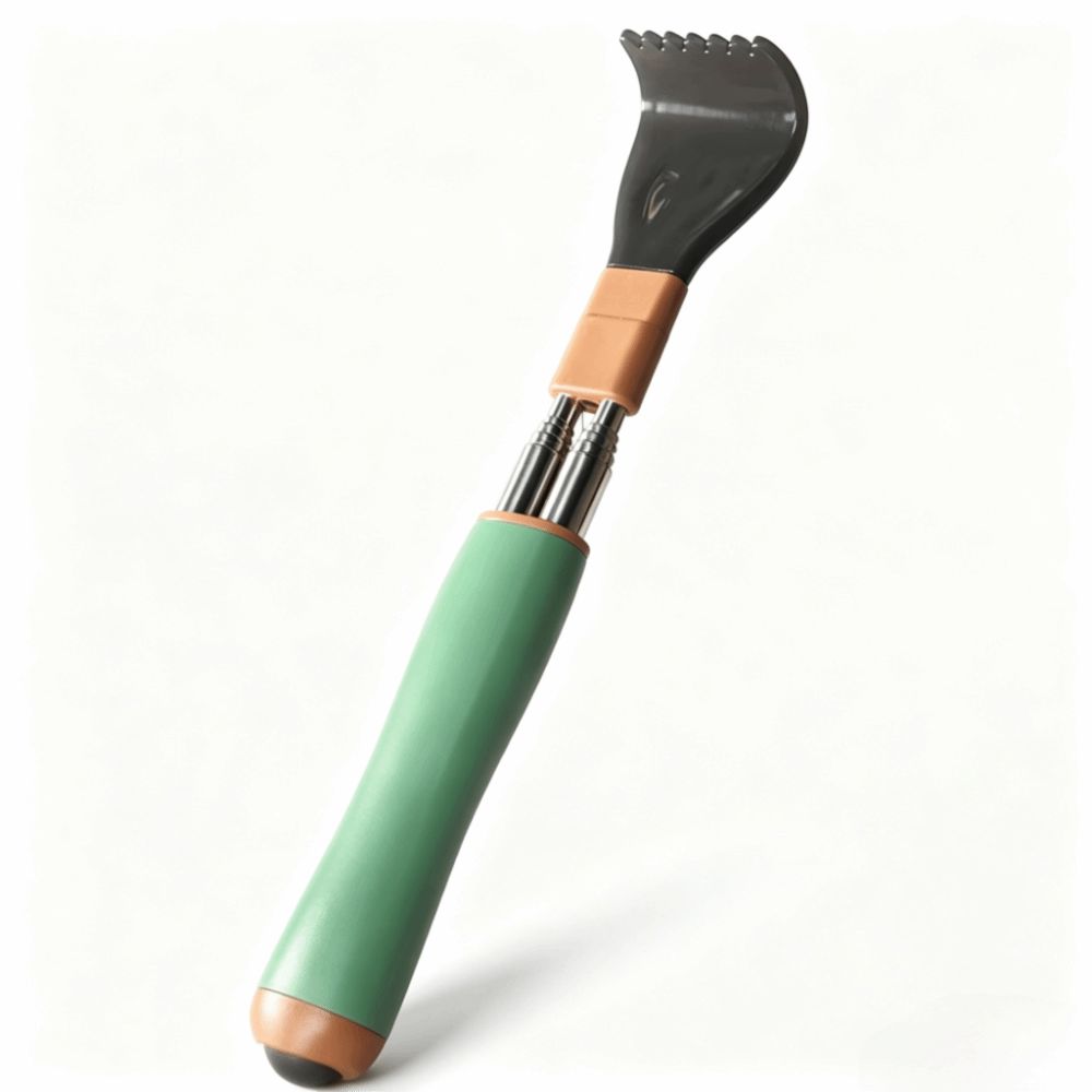 Adjustable Length Retractable Back Scratcher Stainless Steel Double Pole Scratcher Gift