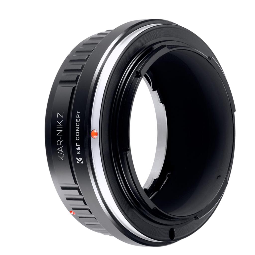 Адаптер для крепления объектива производителя Concept Direct Store, совместимый с Nikon Z Mount Adapter Z с ручной фокусировкой Объектив Konica AR Mount Nikon Z Mount