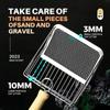 Washable Cat Litter Shovel Stainless Steel Wooden Handle Cat Litter Scoop Kitty Litter Scoop Cats Toilet Cleaning Shovel Tool