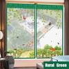 Summer Mosquito Screens Net Self-adhesive Window Screen Door Curtain Velcro Removable Household Decorative Curtain Zipper Opening