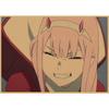 Национальная команда DARLING in the FRANXX Ретро Крафт Бумага Аниме Постер 261 для Декора Стен