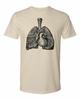 Коттедж Cult Clothing Футболка Хлопок Медицинская Анатомия Викторианское Искусство Легкие #4