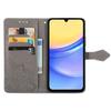 For Samsung Galaxy A15 4G/A15 5G Case Leather Embossed Mandala Pattern Phone Cover