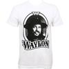 Мужская футболка Waylon Jennings '79 Tour приталенная Белая