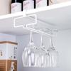 Red Wine Cup Cabinet Goblet Bar Kitchen Hanging Rack Wine Glass Rack Stemware Holder Cup Hanger
