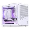 Корпус JONSBO Z20 белого цвета MATX со съемной ручкой, поддерживает водяное охлаждение 240 мм