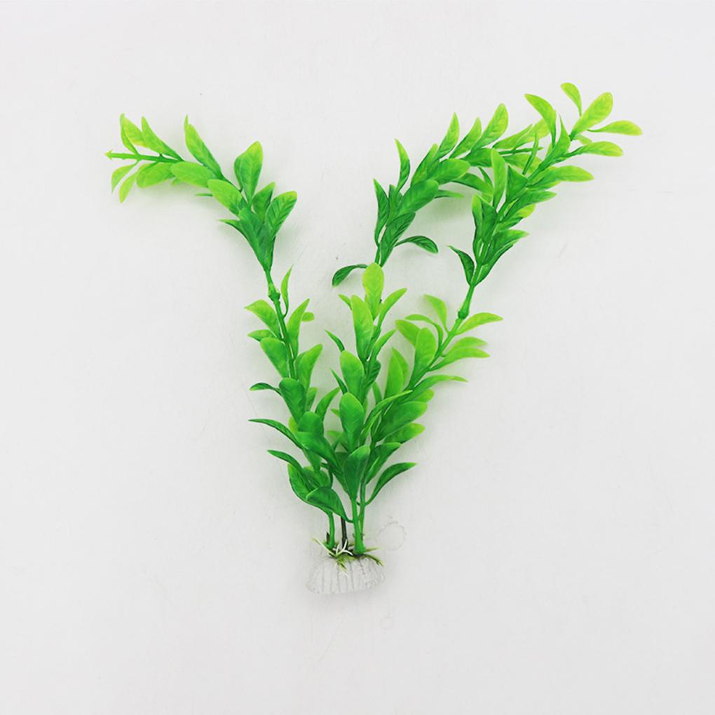Underwater Artificial Plants Aquarium Green Simulation Craft Grass Decor Plastic Replacement Decoration Fake Ornament