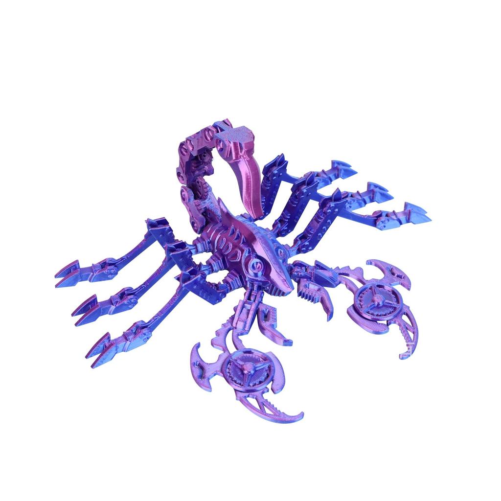 3D-печатная игрушка-скорпион с подвижным суставом для взрослых и детей