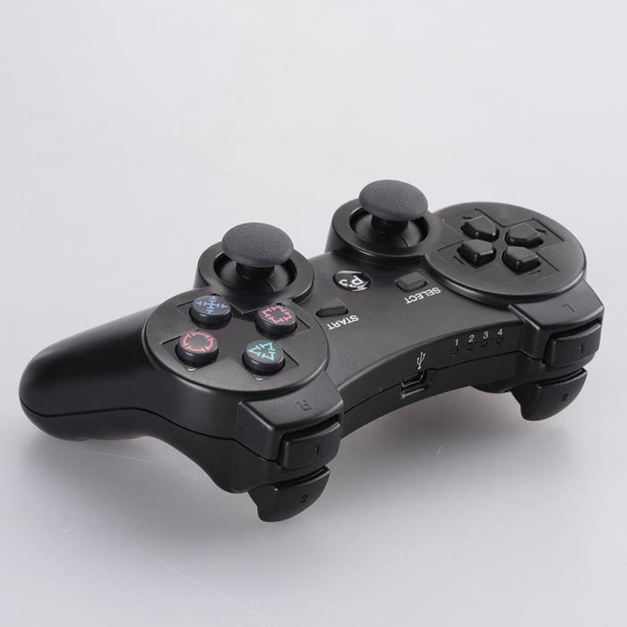 Игровой контроллер - OUTAD - Double Shock - Беспроводной - PS3 - Черный