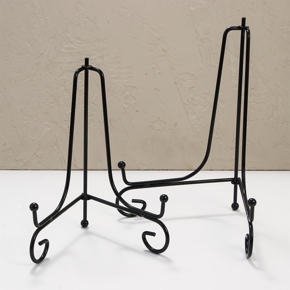 Book Photo for Home Bowl Plate Display Stand Picture Frame Holder Iron Easel Display Stand