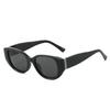 New Luxury Retro Gradient Oval Women Sunglasses  Brand Design Personality Brown Versatile Men Sun Glasses Uv400