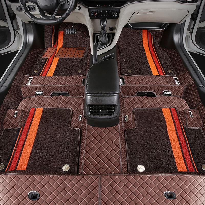Sequoia 360 Aviation Floor Mats: Double-Layer, Detachable, Soft Pack with Tuck Edge Design.