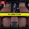 DOODRYER Custom Car Floor Mats For BMW 3er E46 1997-2004 318-330 Auto Carpets Foot Coche Accessorie