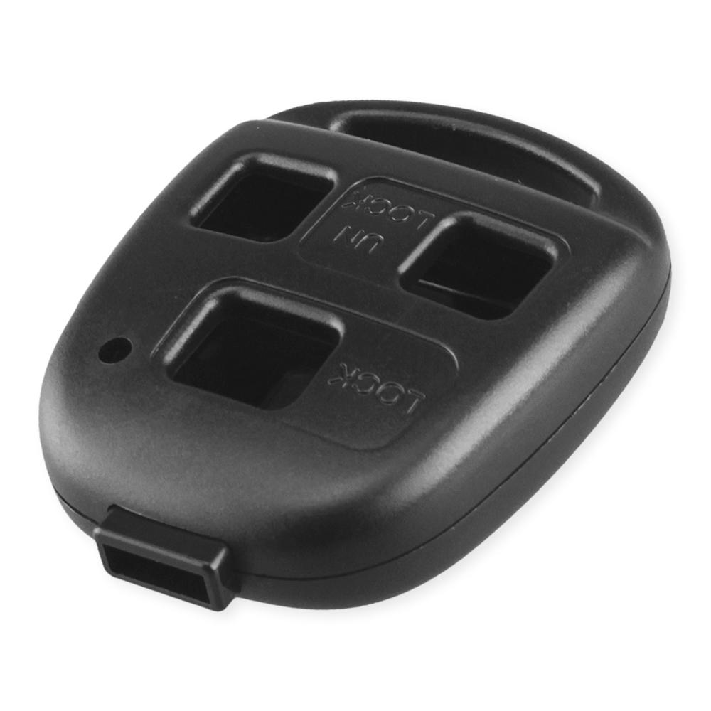 Пустой корпус ключа зажигания для Toyota Corolla Land Cruiser Yaris Camry Rav4 Для Lexus Rx300 Es300 2/3 кнопки Чехол для брелока Логотип