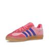 Adidas Gazelle Indoor Ярко-розовые Синие Женские Кроссовки Прозрачно-розовые Резиновая подошва JQ0194