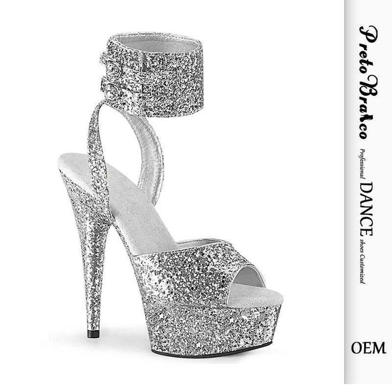 Летние универсальные кожаные туфли с пряжкой «рыбий рот», резиновые модные сандалии на очень высоком каблуке, каблук 15 см, платформа 5 см YKC