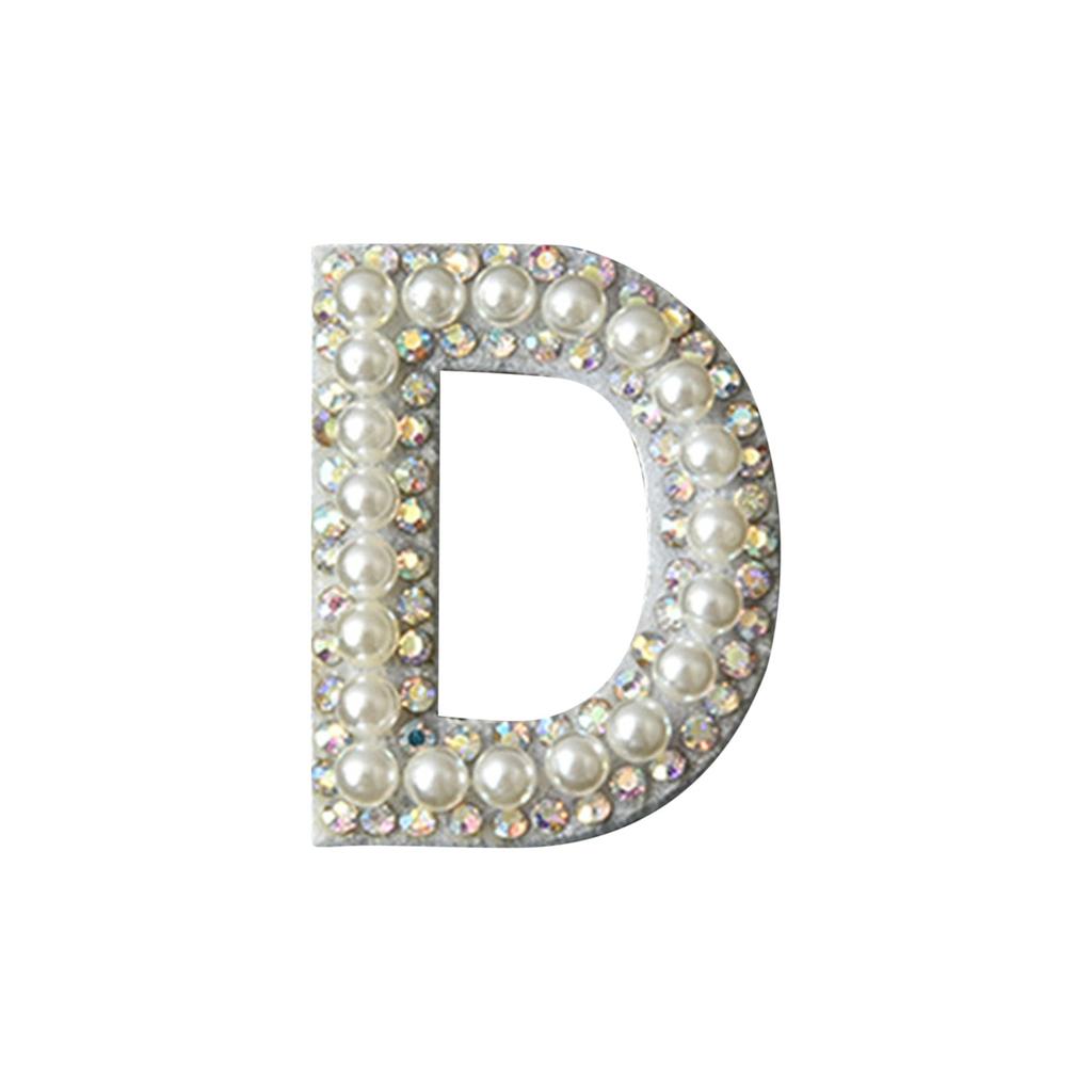 Аксессуары для волос с жемчужными стразами и буквами «сделай сам»