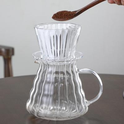 Фильтр-чашки для кофе Crystal Eye Pour Over Wave Кофейная воронка Кофеварка с плоским дном Увеличение однородности Инструменты бариста