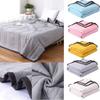 Washed Cotton Autumn Thin Quilt Breathable Cooling Blanket Quilt  Hot Sleepers