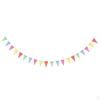 100 Triangle Flag Bunting Banner Hanging Pendent 38m Length for Decor
