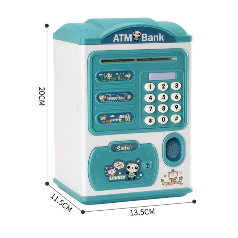 Music ATM Machine Cute Coin Box Safe Cartoon Money Bank Christmas Gifts
