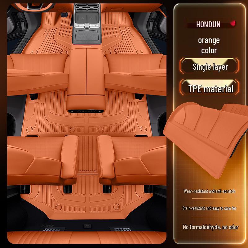 Напольные коврики из ТПЭ для Geely Galaxy M9 2025 года - Полный комплект для салона