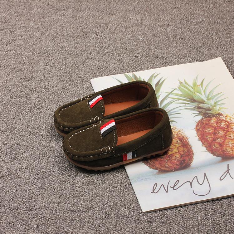 Повседневная обувь для мальчиков, детские мокасины без застежек, детские мокасины, классика моды 2024 года, весна-осень, нескользящие туфли на плоской подошве для свадебной вечеринки