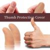 10Pcs Silicone Finger Protectors Finger Arthritis Cracking Pain Relief Finger Cots Short Thumb Guard Cover Reusable Fingertip Protection Finger