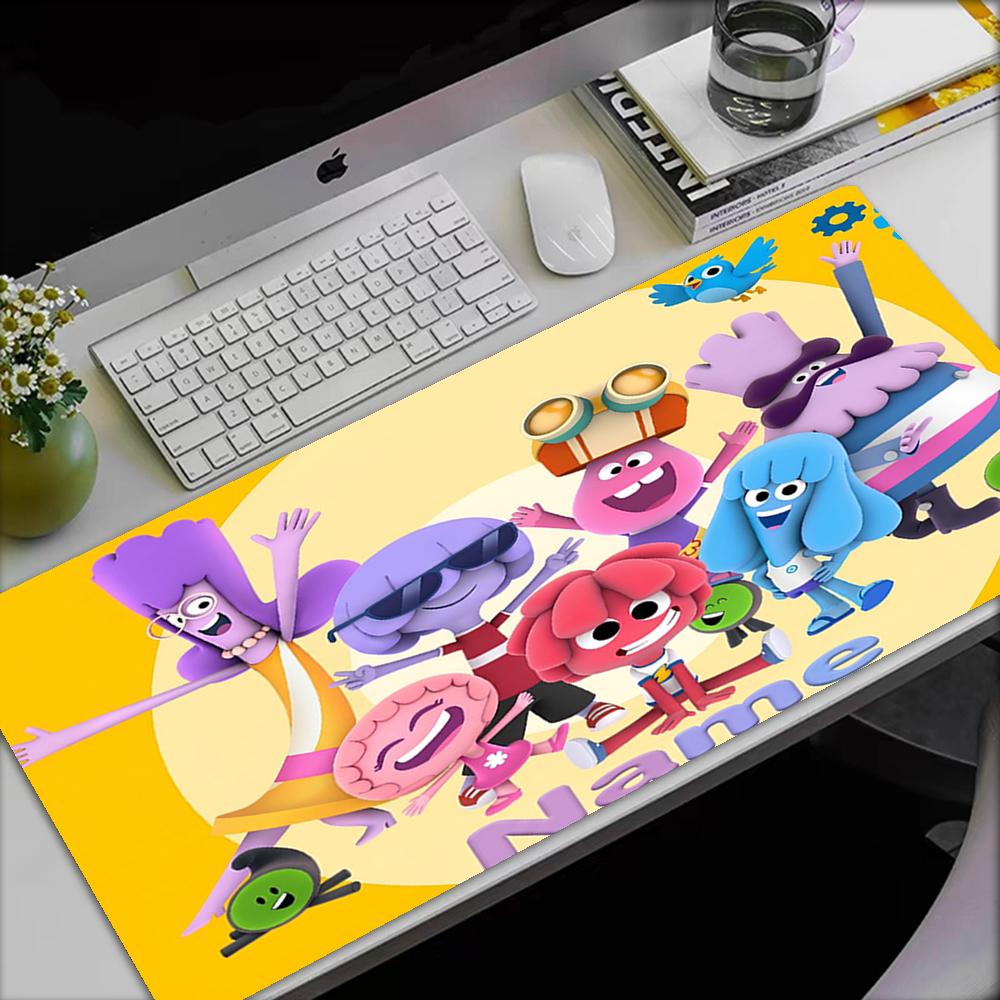 Custom Name Jelly Jamm Theme Mouse Pad, Non Slip Rubber Base, Multifunctional Office & Home Decor, Perfect for Workspace Personalization.