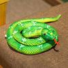 Adorable Realistic Plush Snake Toy Ultra Soft Cartoon Style For Pranks And Fun