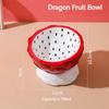 Шесть фруктовых дизайнов мисок для кормления домашних животных Симпатичные клубника, яблоко, виноград, персик Керамические миски для кошачьего корма Кормушка для кошек