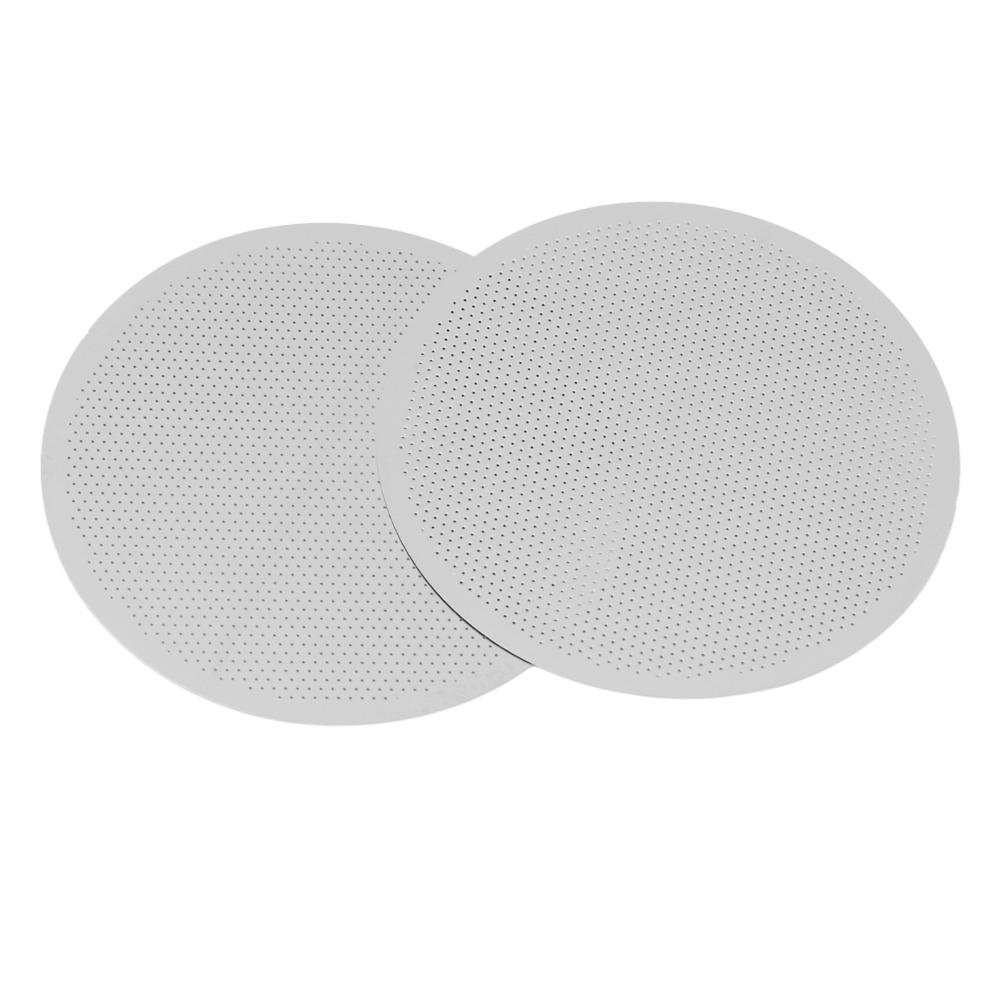 2pcs set 61mm Diameter Coffee Puck Screen Stainless Steel Filter For Coffee Maker