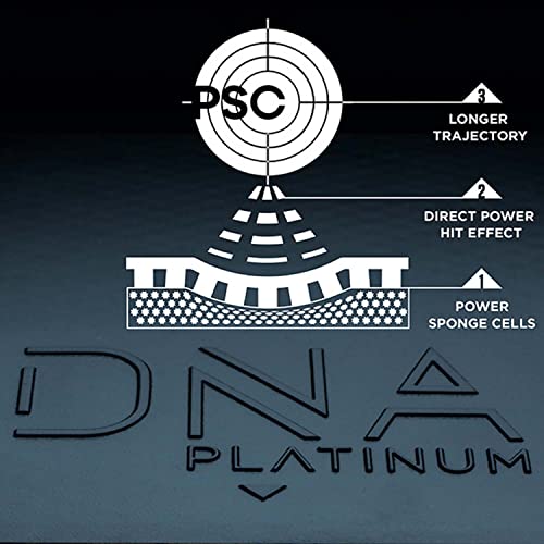 Накладка для настольного тенниса STIGA, Тип с натяжением, Гладкая накладка, DNA Platinum H Черный, Очень толстая, 1712060121