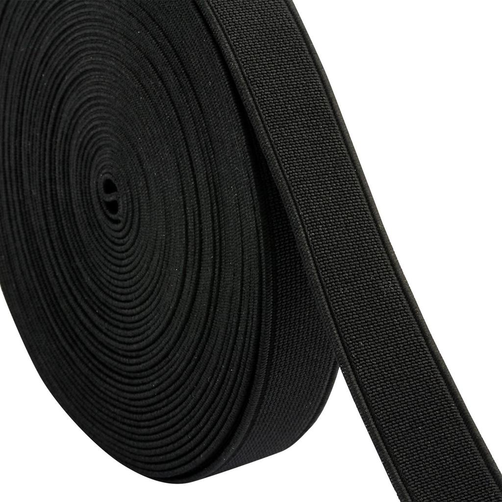 Вязаная резинка шириной эластичной веревки Ремесленная эластичная веревка шириной 28 м/2,5 см