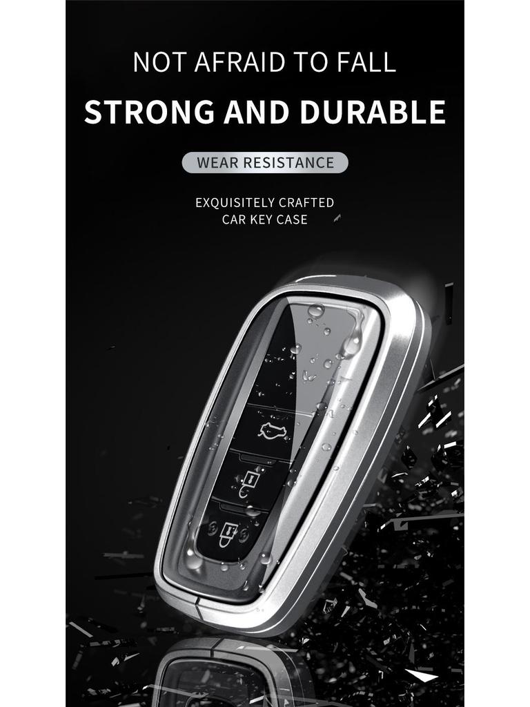 Футляр для ключа Toyota: Подходит для Highlander, Camry, Crown, Corolla, Prado, Reiz