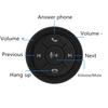 Универсальный 7-кнопочный светодиодный Bluetooth Hands Free Автомобильный беспроводной пульт управления на руле