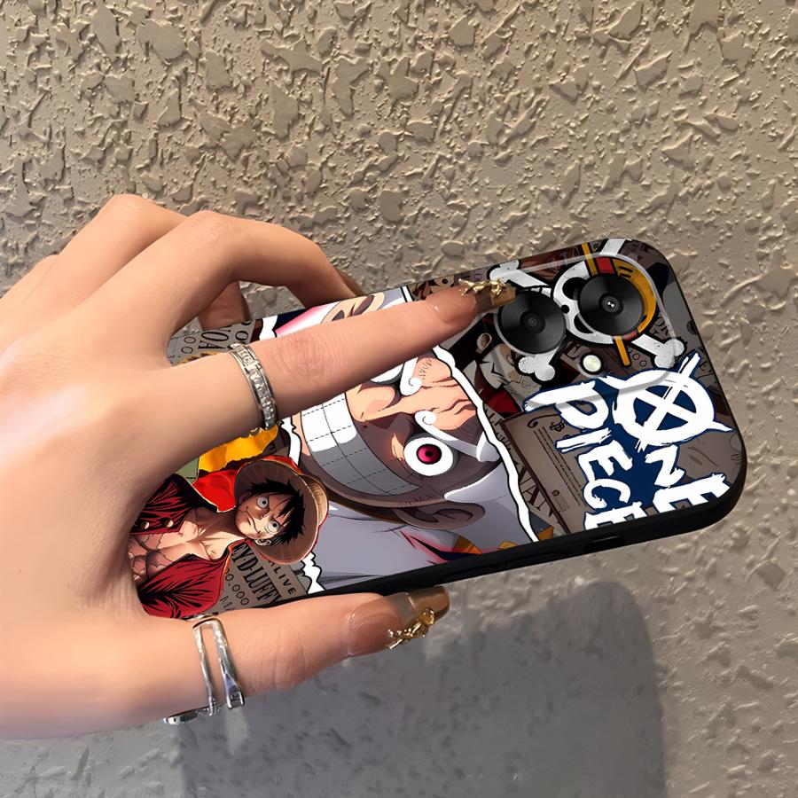 Чехол для телефона Xiaomi Redmi 9A 9C K40 K50 Gaming 13C 12C A5 10 K60 9T A1 A2 Plus 12 с аниме Luffy Zoro