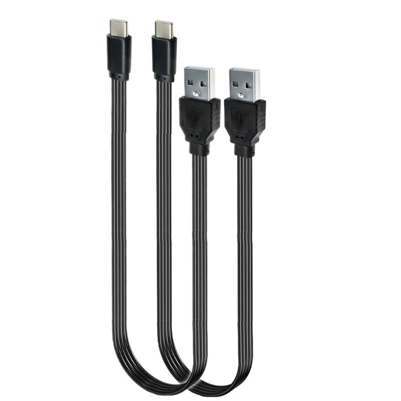 Кабель питания USB на Type-C, штекер-штекер, 10 Вт, кабель быстрой зарядки для нескольких устройств, 10-100 см