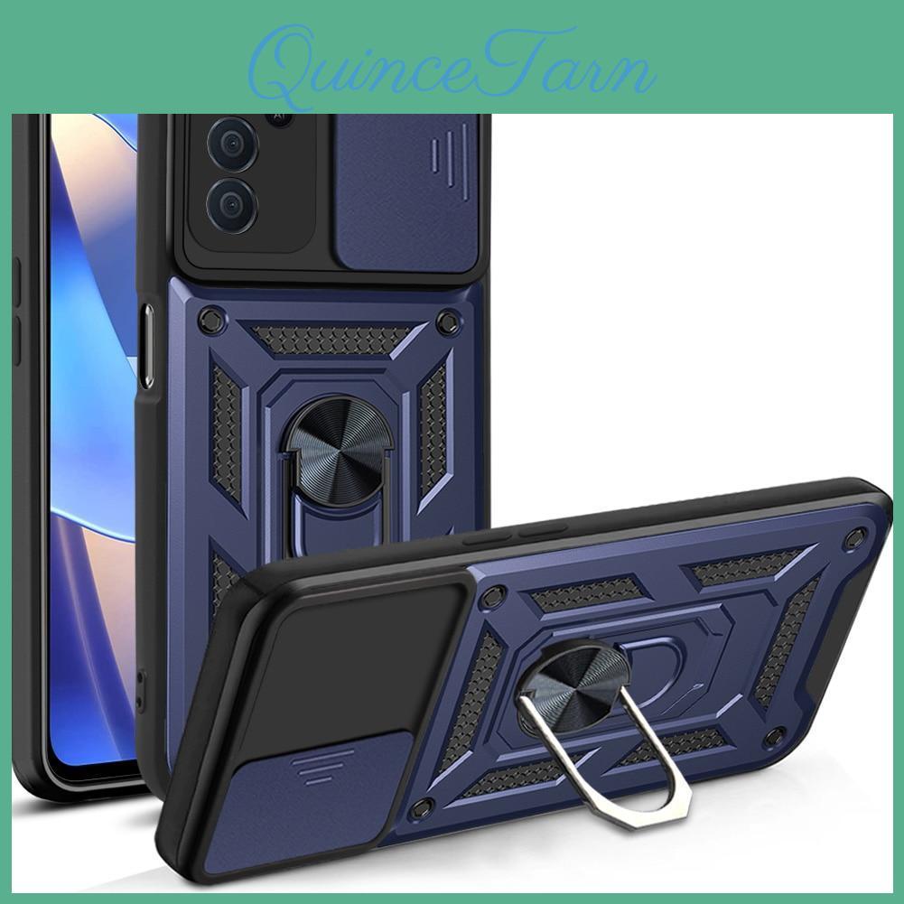 Case Shockproof Armor For Phone Oppo A32 A33 A16 A93 A54 A74 A72 A73 A53 A94 4g 5g Magnetic Anti Fall Push Window Bracket Cover